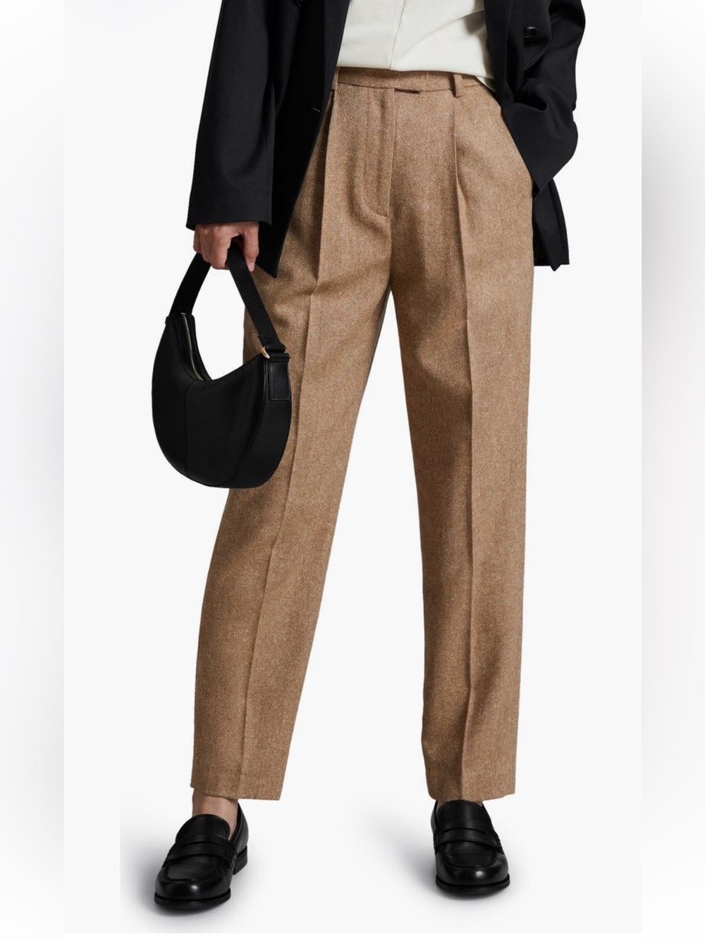 & Other Stories Tweed Trousers